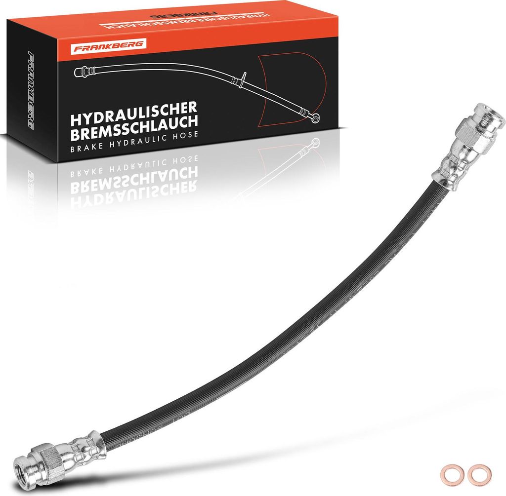Frankberg 1x Bremsschlauch Bremsschläuche Hinterachse Links oder Rechts für Mazda 323 626 Premacy
