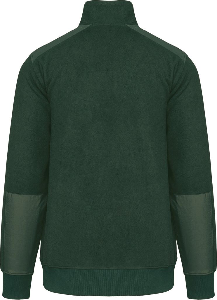 WK. Designed To Work Umweltfreundlicher Fleecepullover mit Reißverschlusskragen, Unisex