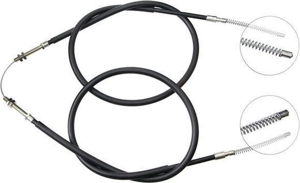 Seilzug Feststellbremse 2.800 mm Trommelbremse A.B.S. für SUZUKI ALTO