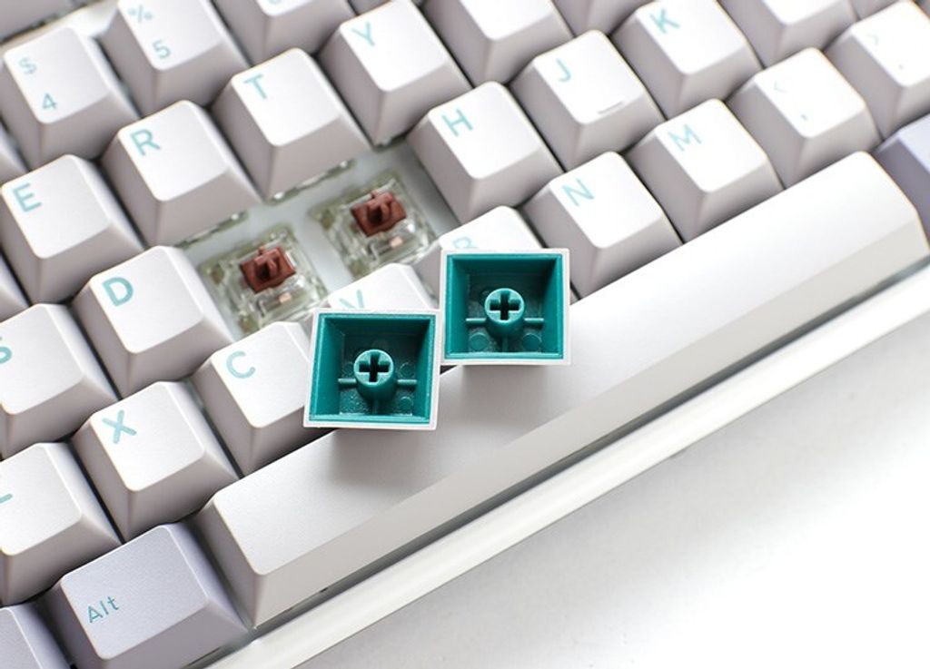 Ducky One 3 TKL - Tenkeyless (80 - 87 %) - Kabelgebunden - USB - Mechanischer Switch - RGB-LED - Silber