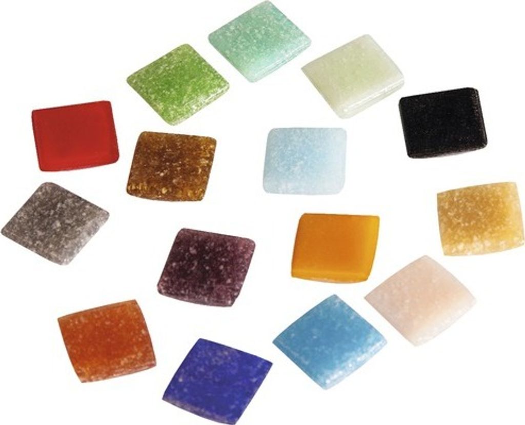 Mosaiksteine ArtDecor 1x1 cm 1300 Stk bunt Produktbild 
