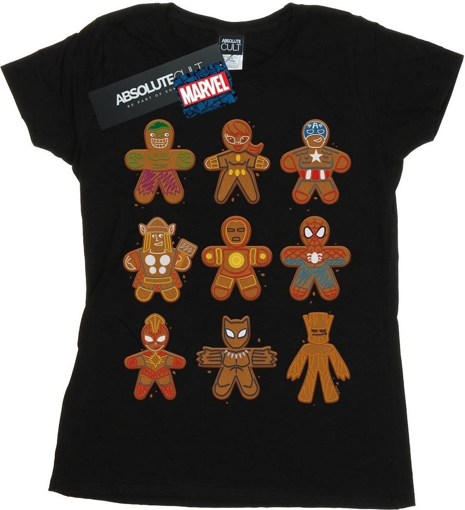 Marvel - "Avengers" T-Shirt für Damen BI35103 (XL) (Schwarz)