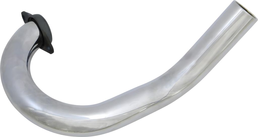 Tuning Krümmer 32mm mit Kugelflansch, chrom - Simson S51, S70, S53, S83 Enduro