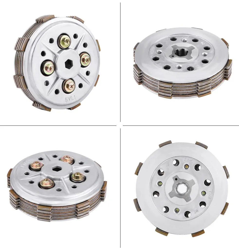 Ensemble Embrayage Complet avec Disque et Plateau pour YBR125 Moto - 7