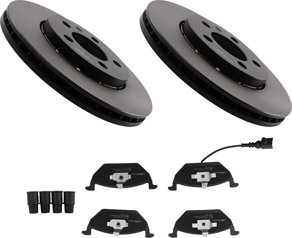 Disques et Plaquettes de Frein 256 mm pour Stopper Sifflements Audi A3