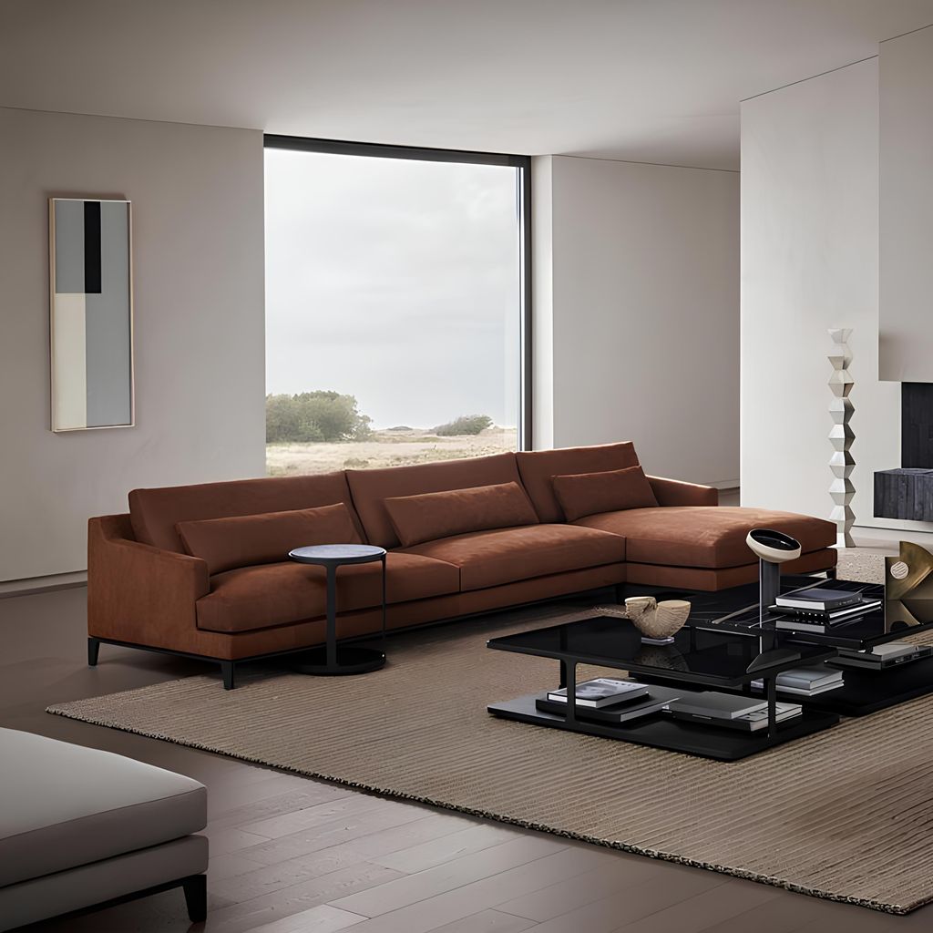 Eck Sofa Couch Polster Sitz Garnitur Leder Couchen Designer Sofas Wohnlandschaft