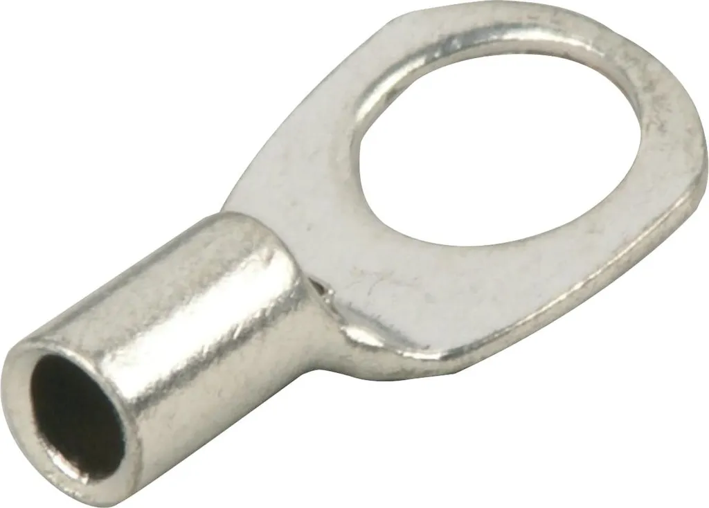 Set 3 Capocorda Tubolari 10,0qmm Argento | Connettori BT Industriali