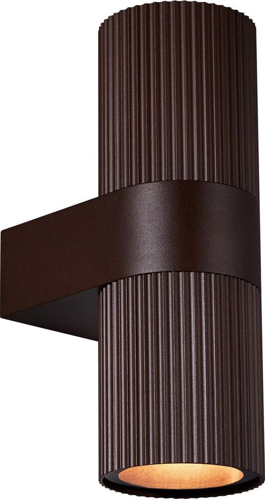 Nordlux Kyklop Ripple Wandleuchte GU10 IP54 Rost 2318051009