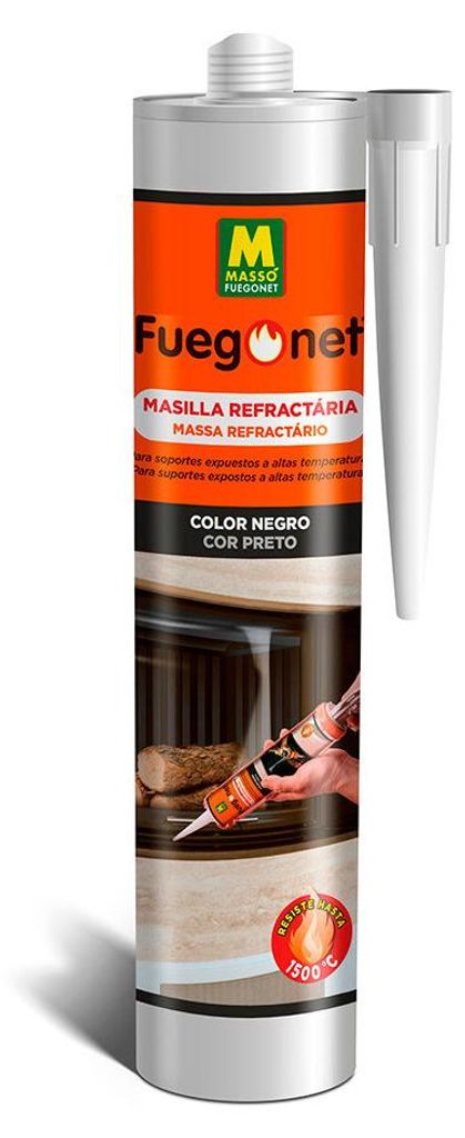 Mastic Réfractaire Noir Massó étanchéité Haute Température Image du produit 