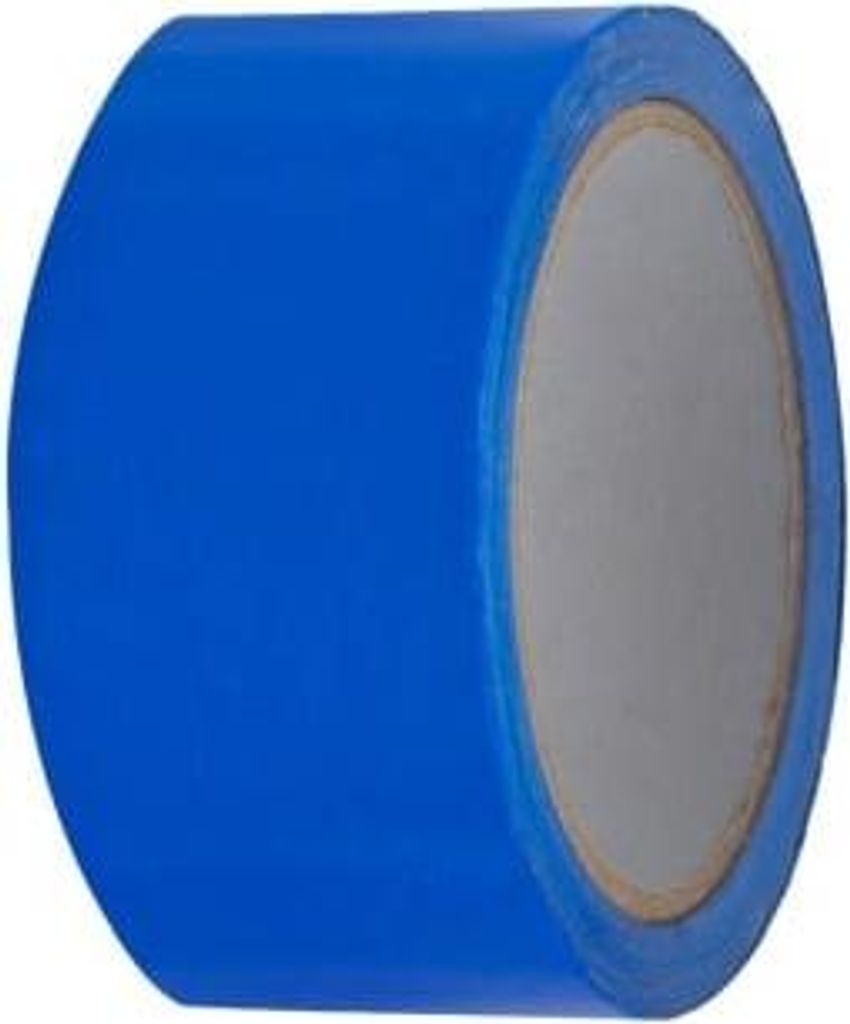 Selbstklebendes PVC-Band Blau 48 mm/60 m Produktbild 