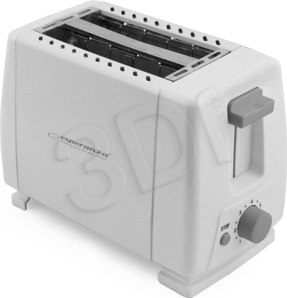 Esperanza Ekt001 600w Toaster  One Size / EU Plug 220V  One Produktbild 9