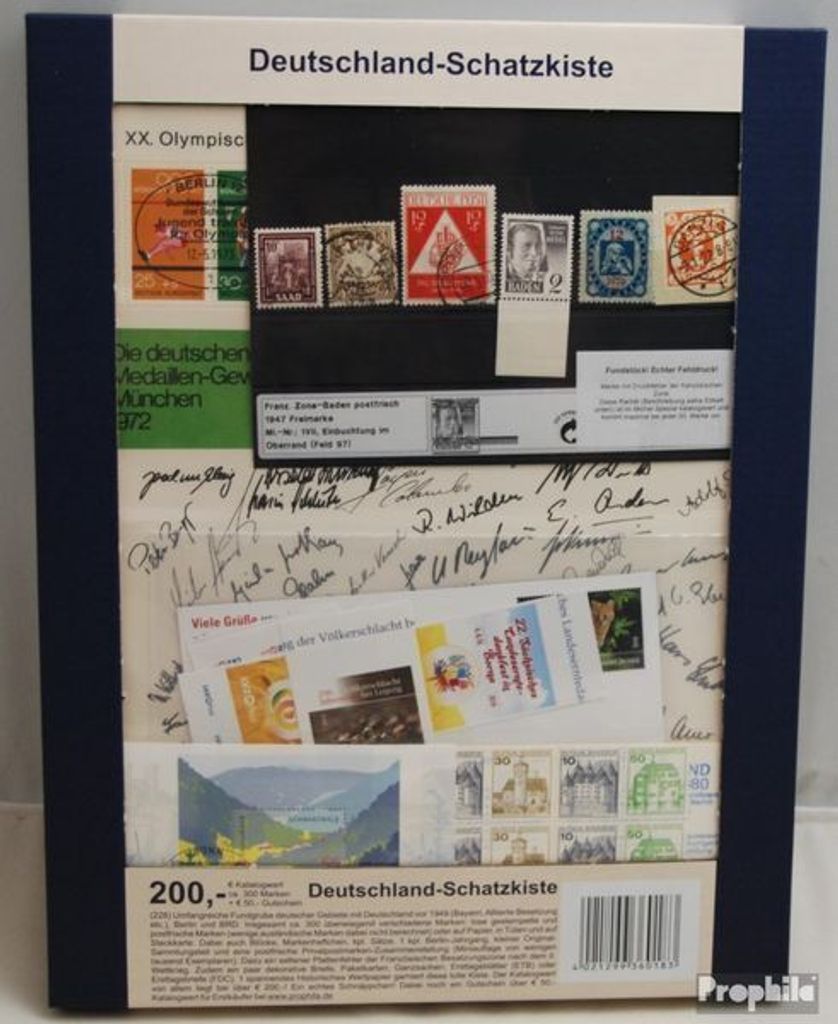 Briefmarken Deutschland Schatzkiste Nr. 228