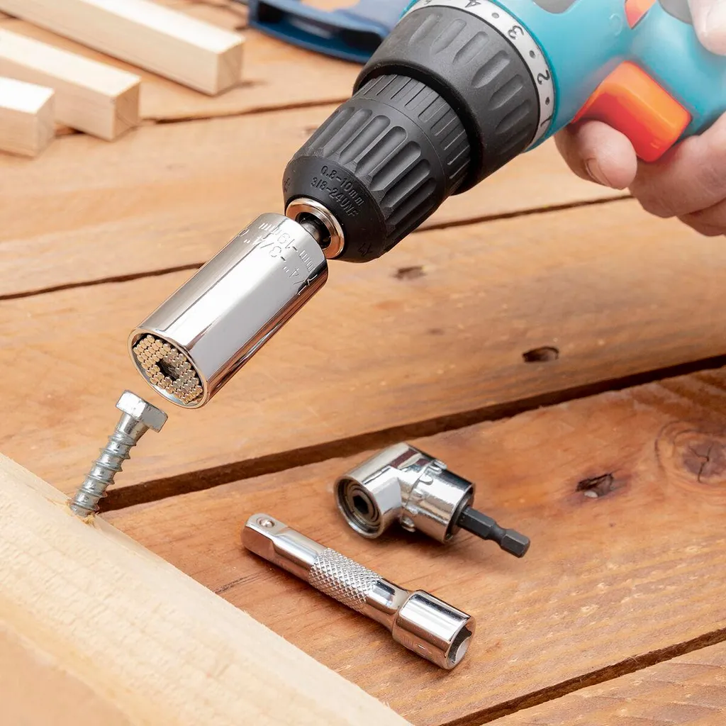 Chiave a Bussola Universale Uniscrew - Adattatore Professionale 7-19mm