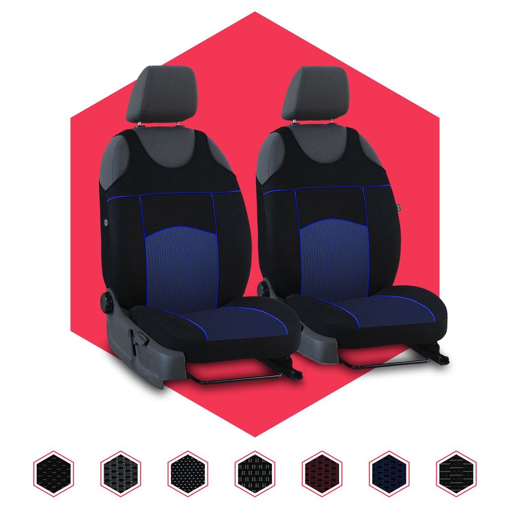 Auto Sitzbezüge Sitzbezug Schonbezüge Rot für Ford C-MAX Vordersitze