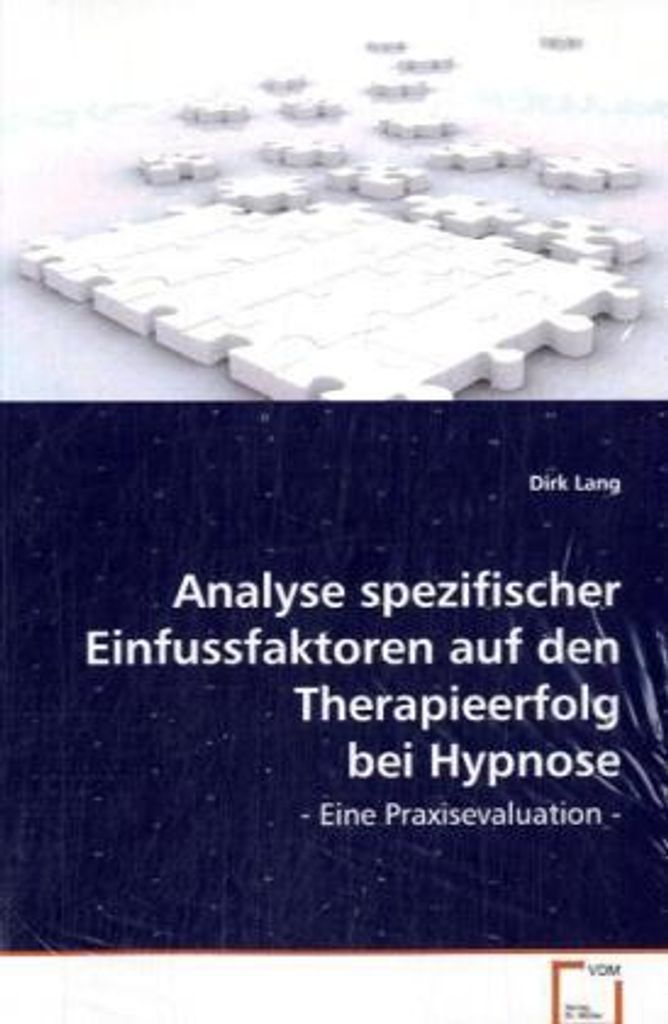 Lang Dirk: Analyse spezifischer Einfussfaktoren auf denThera