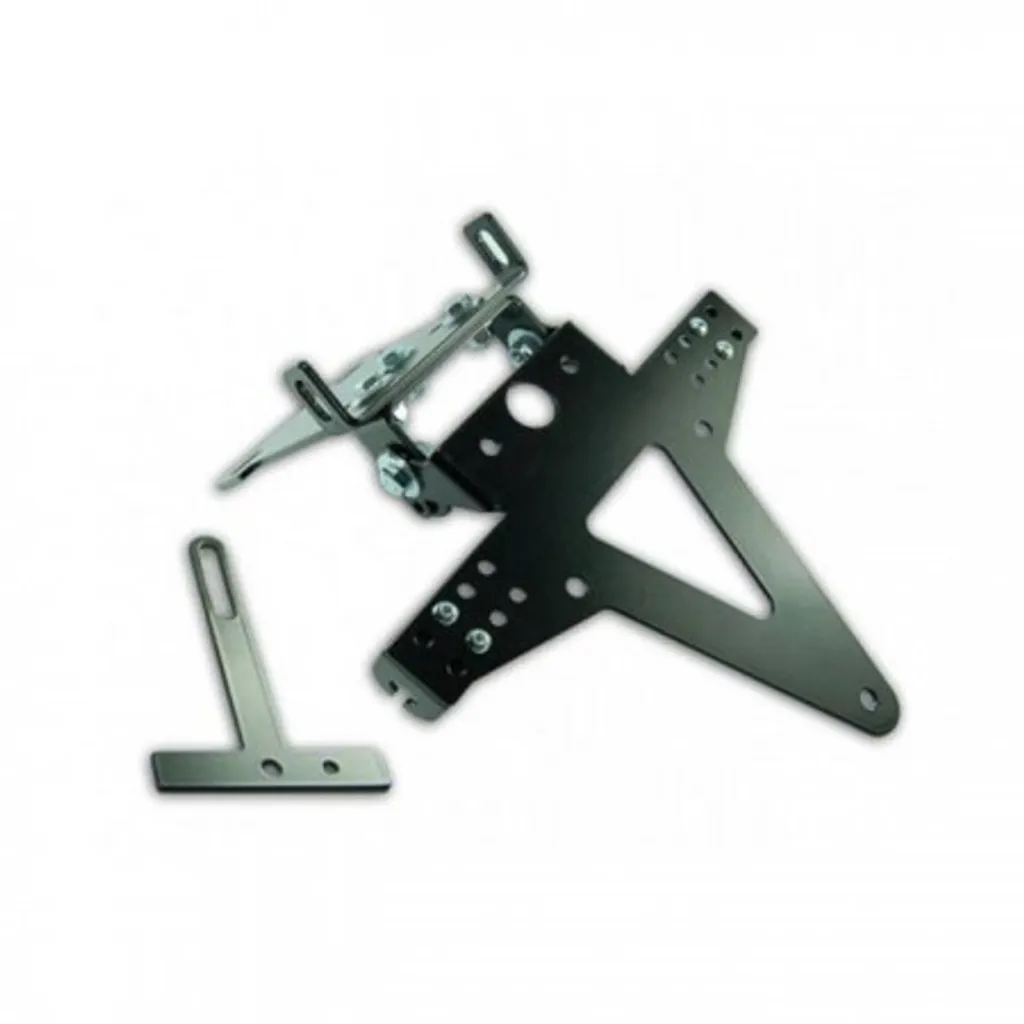 Support plaque d'immatriculation moto Yamaha FZ6 S2 et Fazer 2004-2010