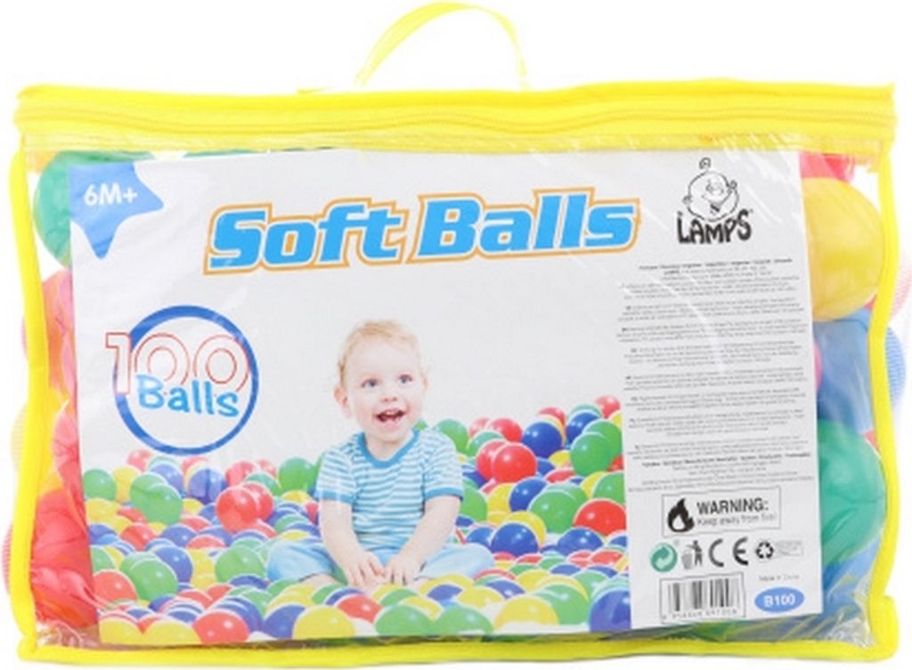 Míčky 6 cm - 100 ks Obrázek produktu 