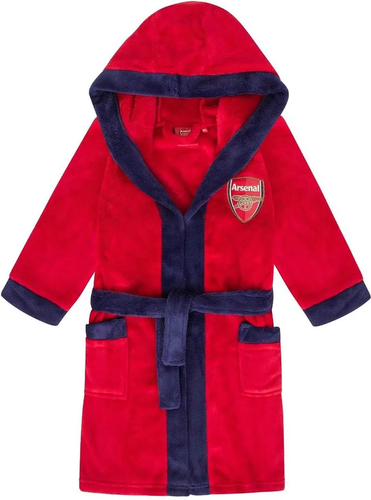 Robe de Chambre Arsenal FC : Fini le Froid avec cette Polaire Rouge 128
