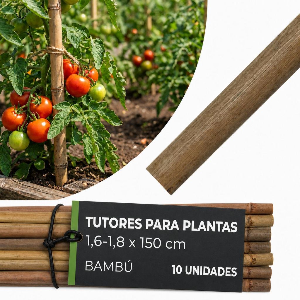 Tutor para plantas Garden KBT 1500/16-18 mm, bambú, paquete Imagen del producto 