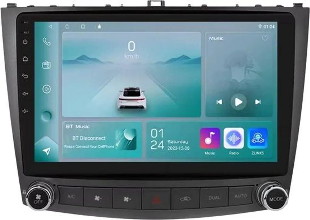 Navigation GPS et Bluetooth pour Lexus IS250 - Solution CarPlay 10"