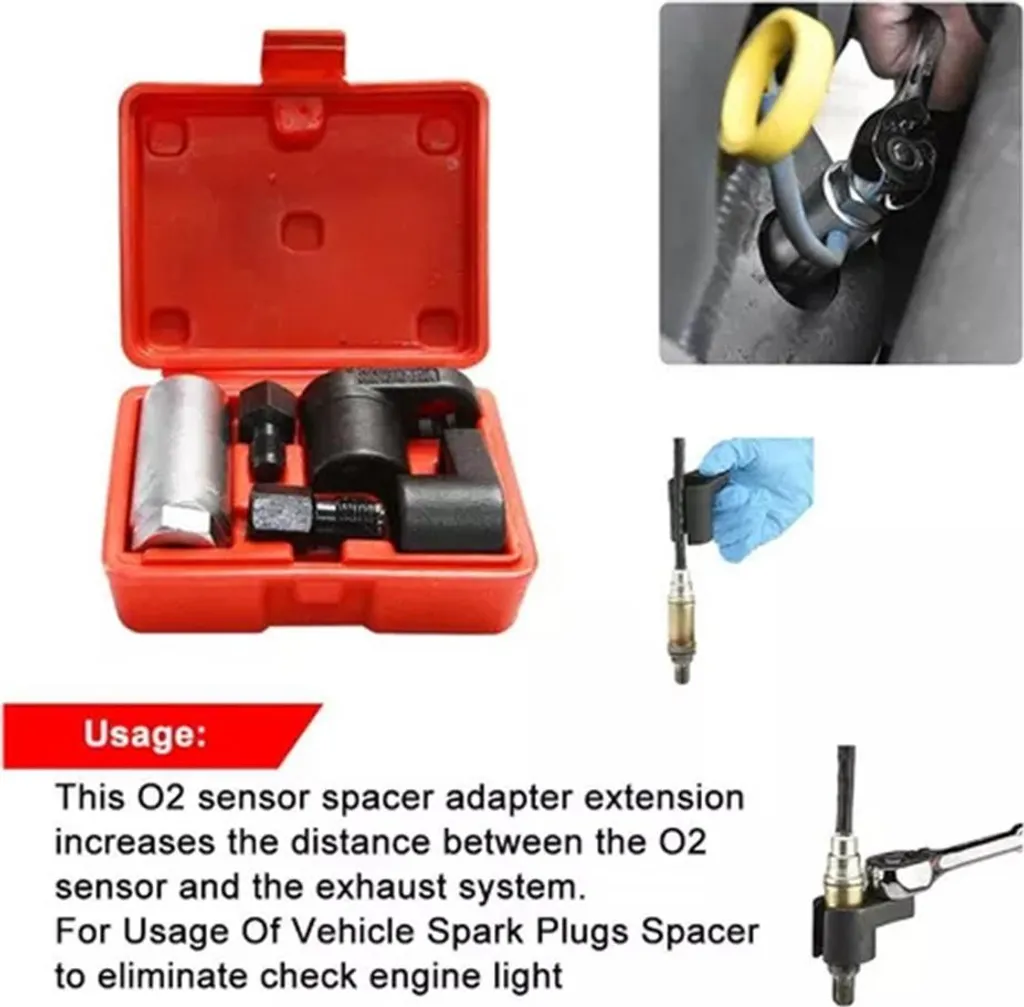 Kit 5 Pezzi Chiavi Sonda Lambda O2 - Attrezzi Auto Economici e Robusti