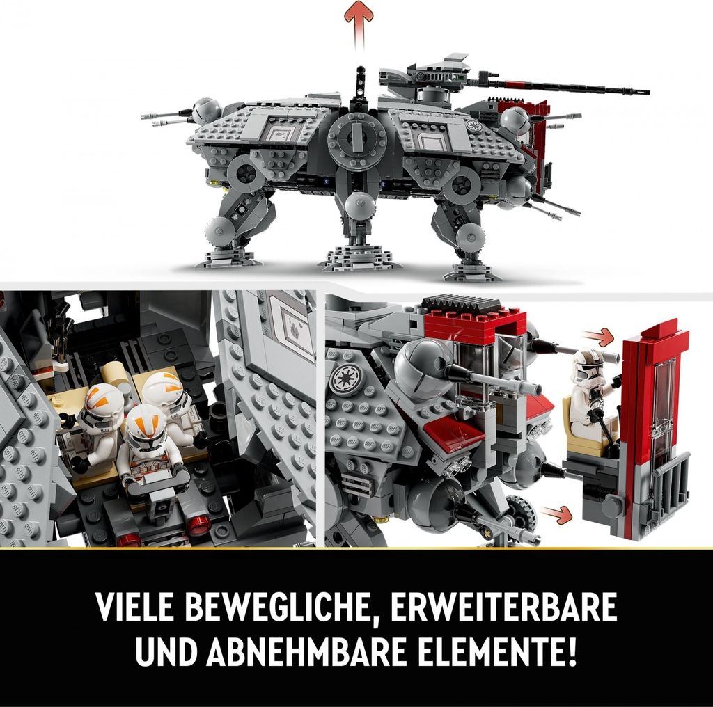 Lego Star Wars 75337 Maszyna Krocząca At-Te Zdjęcie produktu 20