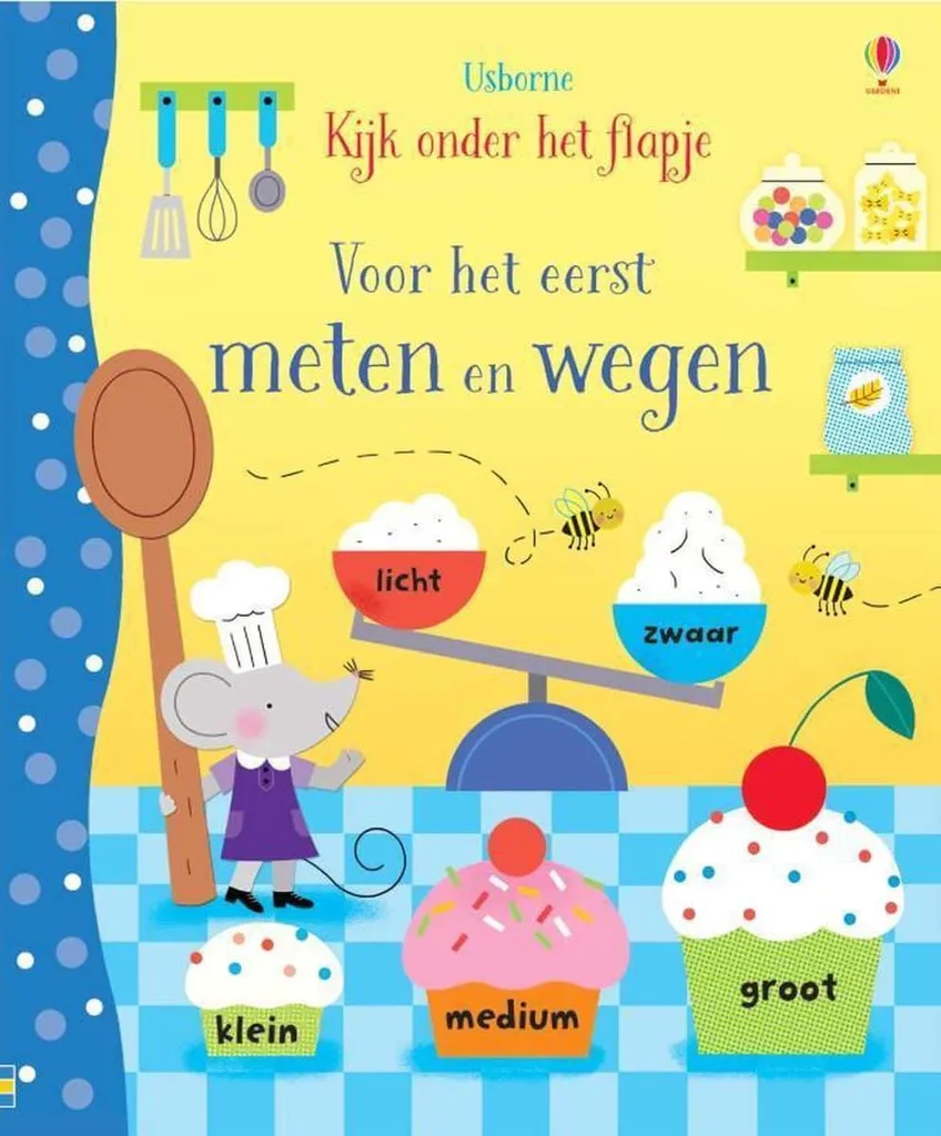 Livre Éducatif à Volets pour Apprendre à Mesurer et Peser - Album Jeu