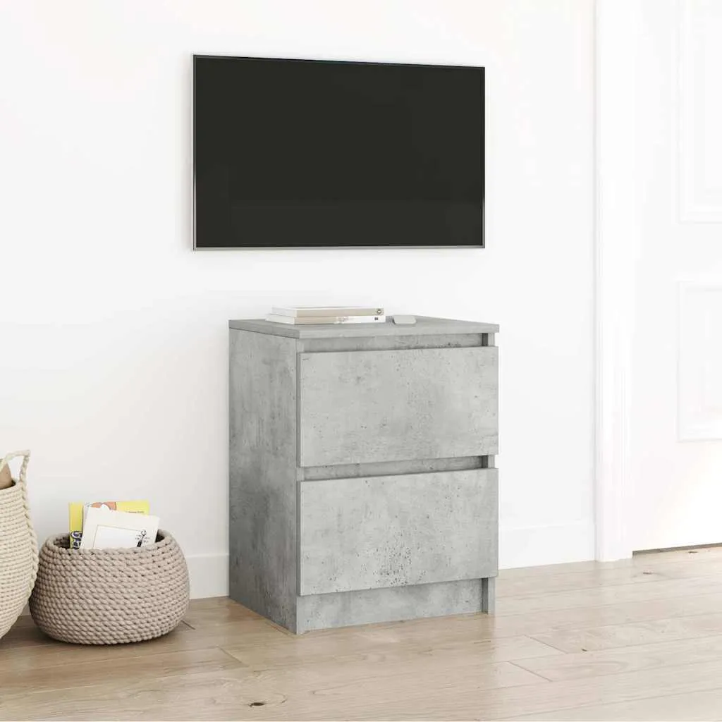 Mobile TV Cemento 40x35x54 cm Maison Exclusive | Materiale Ligneo