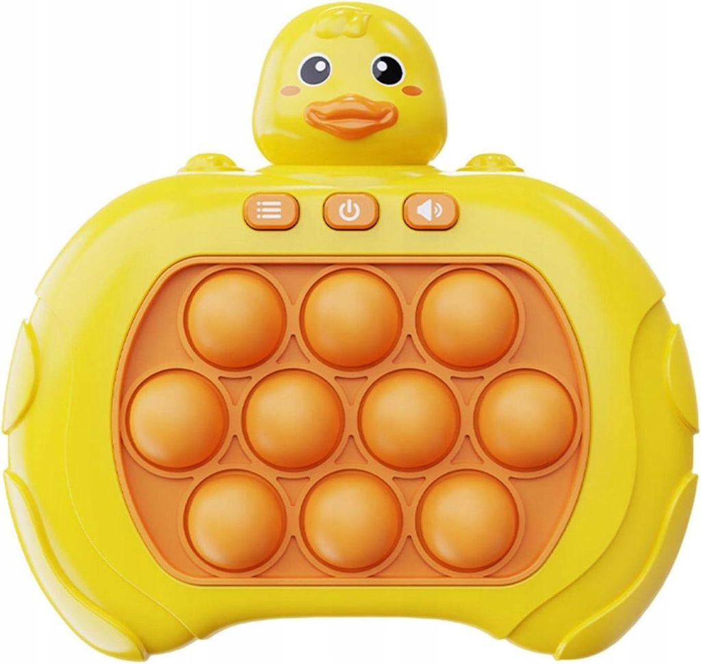 Jeu d'adresse anti-stress pop it popit console push canard Image du produit 