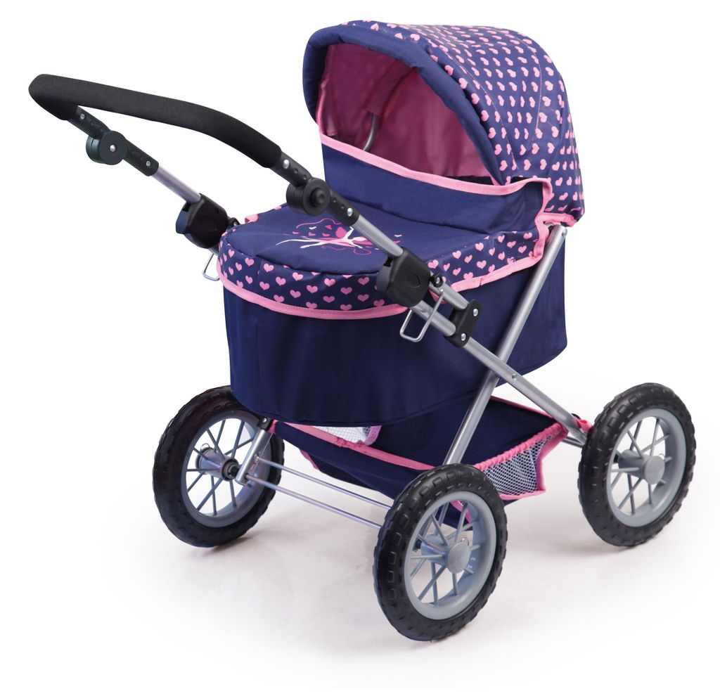 bayer Puppenwagen Trendy dunkelblau Produktbild 