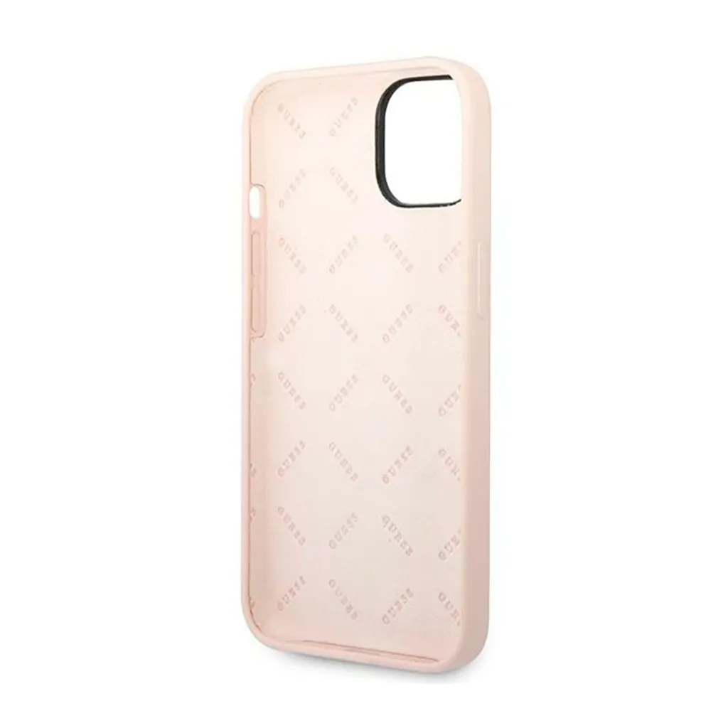 Custodia Rosa Guess iPhone 14 Plus / 15 Plus | Accessorio Moda Chic - 7