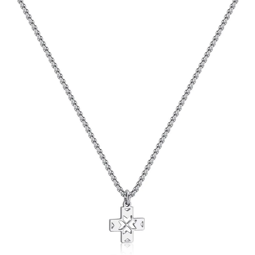 Collana Sagapò Rebel Uomo | Pendente Argento 50-70cm | Offerta Online