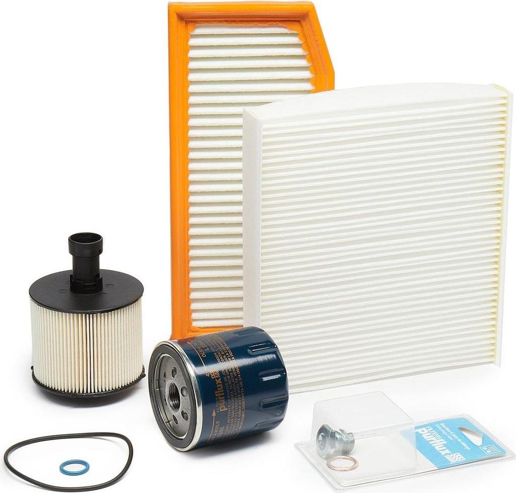 PURFLUX Filterset Inspektionspaket Filtersatz für RENAULT Clio IV Schrägheck (BH) Captur (J5, H5) Clio IV Grandtour (KH) CLIO IV Kasten Duster (HM)