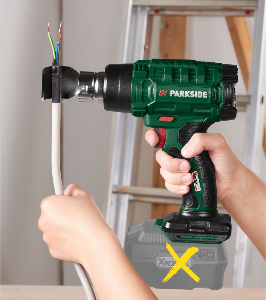 PARKSIDE® 20V Akku-Heißluftgebläse »PHLGA 20-Li C2«, ohne Produktbild 6