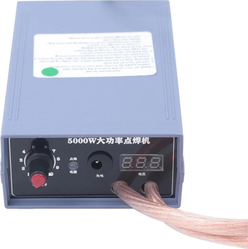 Punktschweißgerät für Akkus - Mini Schweißstift - 5000 W - 220 V - Für 18650 Zellen - Einstellbare Leistung