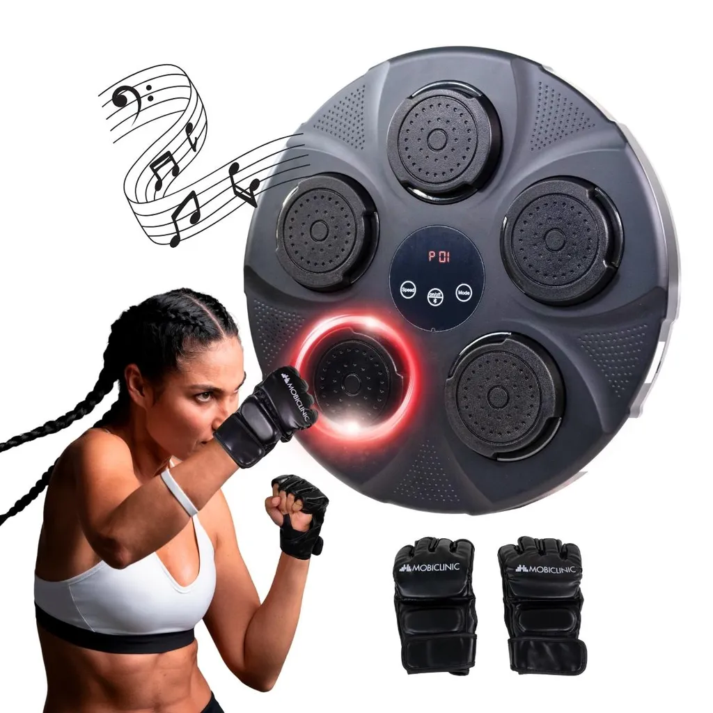 Solution boxe murale anti-stress MusicKangu Mobiclinic 9 modes LED