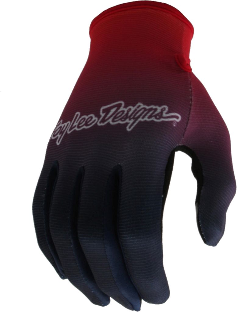 Troy Lee Designs Herren Handschuhe Flowline , Faze - Rot Blau, L