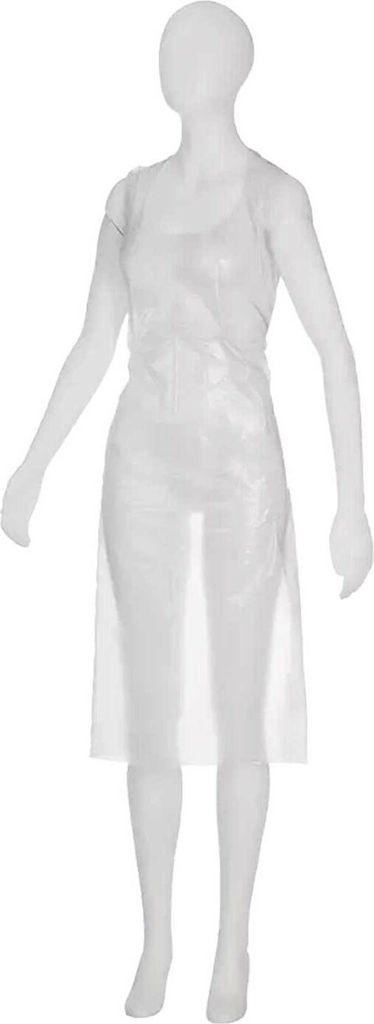 Med Comfort PE Einwegschürzen light, weiß - 75 x 125 cm Produktbild 