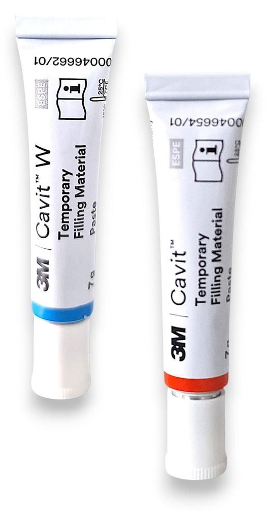 Cavit +  Cavit W  Provisorisches Füllungsmaterial - 2x 7g Produktbild 