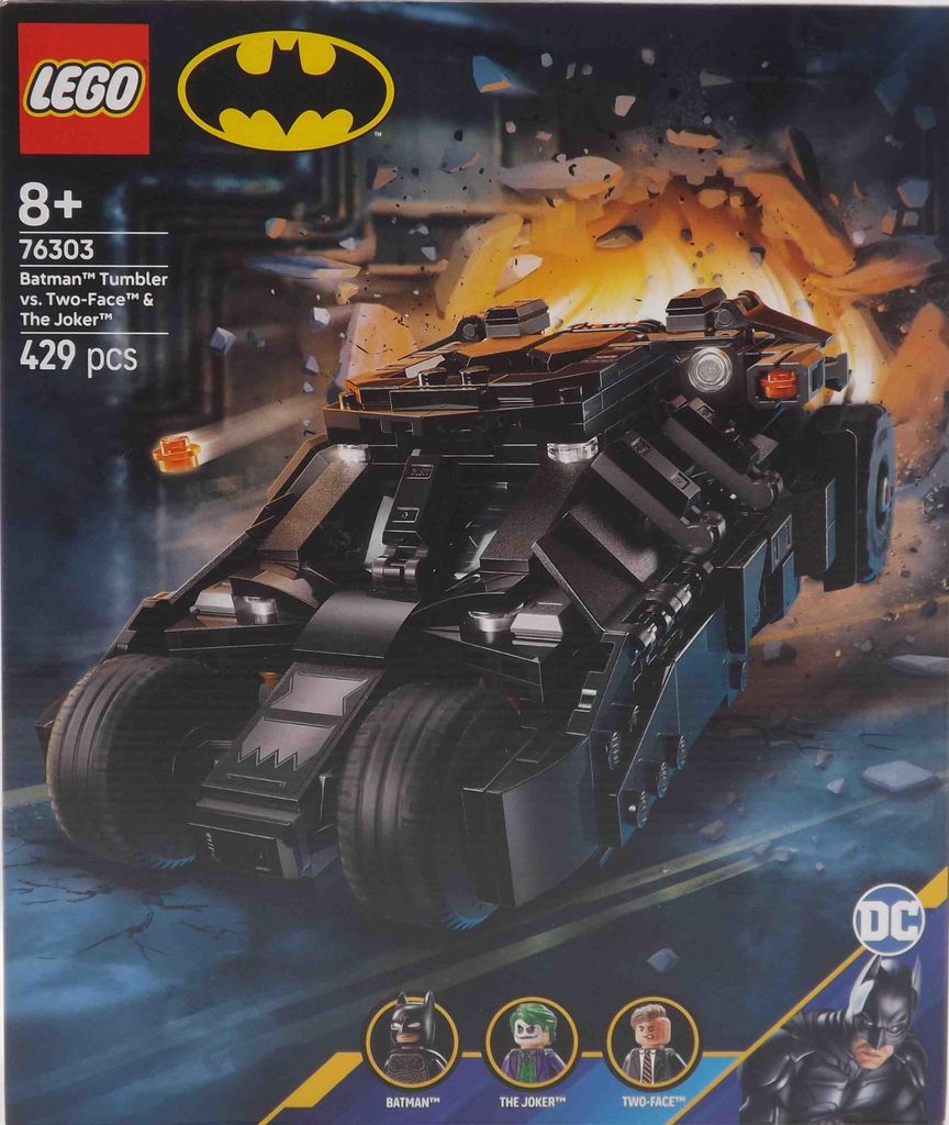 LEGO DC SUPER HEROES 76303 Batmanův Tumbler vs. Two-Face a Obrázek produktu 