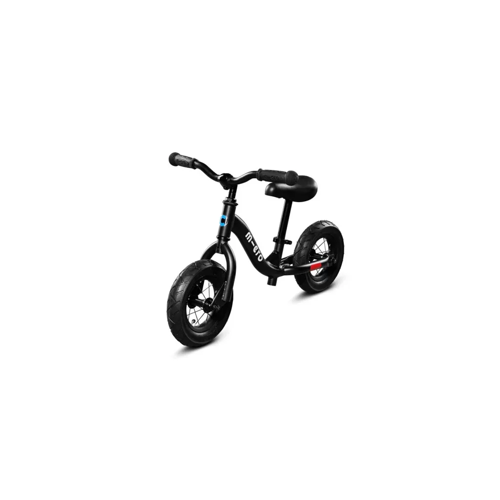 Micro Balance Bike Noire - Vélo sans Pédales pour Enfant de 2 à 5 Ans