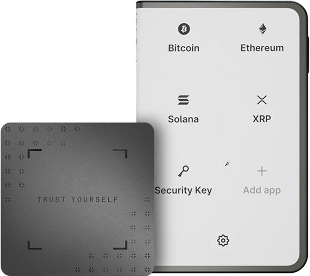 Ledger Stax mit Ledger Recovery Key - grafitowy Zdjęcie produktu 
