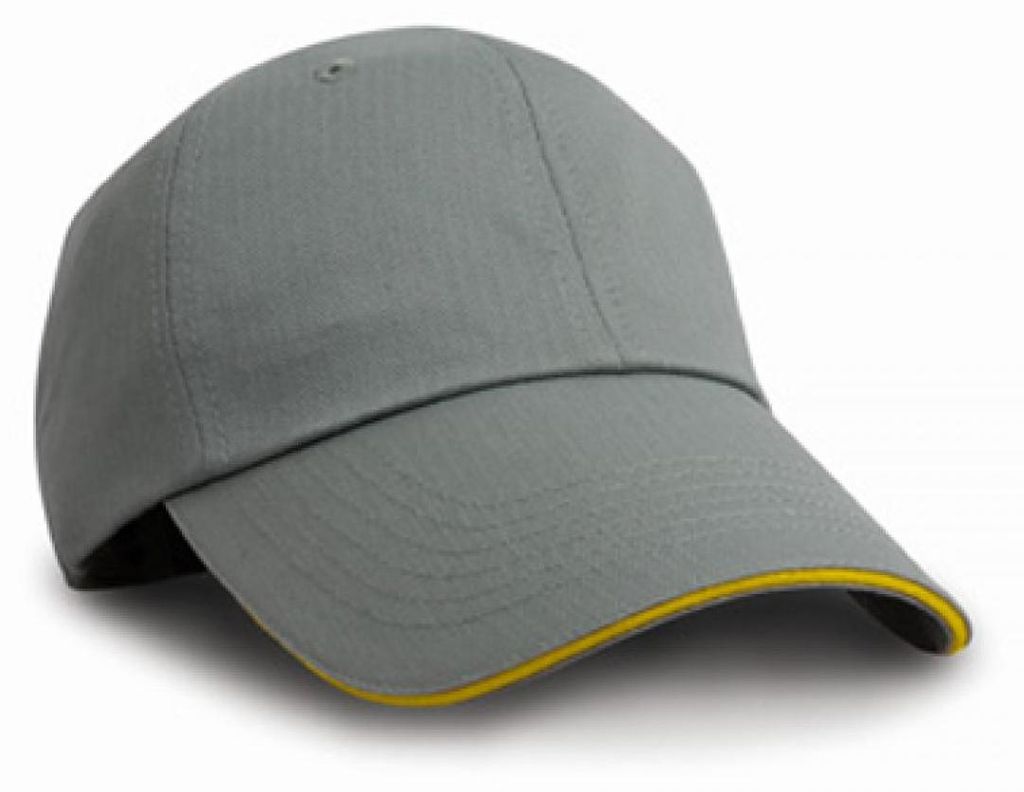 Result Headwear RC038X | Herringbone Cap with Sandwich Peak Produktbild 