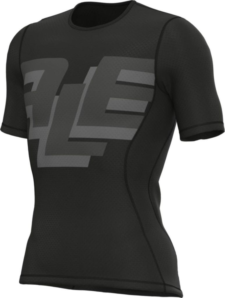 ALÉ Kurzarm Fahrrad-Shirt - MULTIVERSO INTIMO - Schwarz XL-2XL