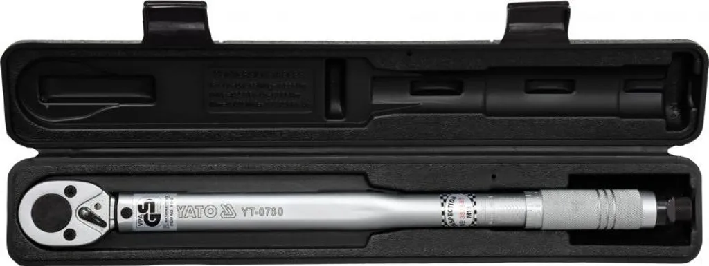 Clé dynamométrique 1/2 pouce 42–210 Nm en acier chrome-vanadium robuste - 10