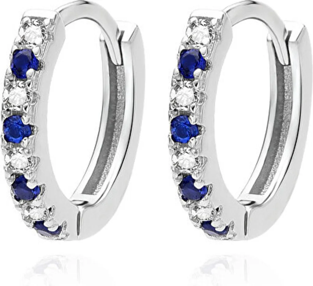 Orecchini circolari con zirconi AGUC3538-DB