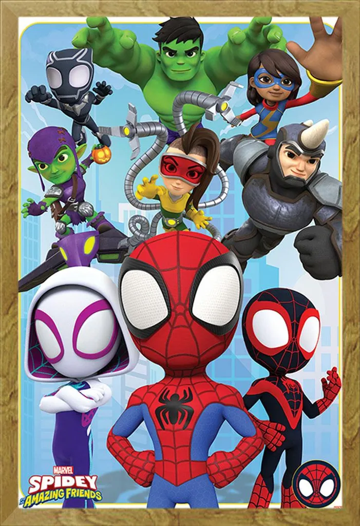 Arreda con Spidey and Friends: Poster Maxi e Cornice Shinsuke Oak