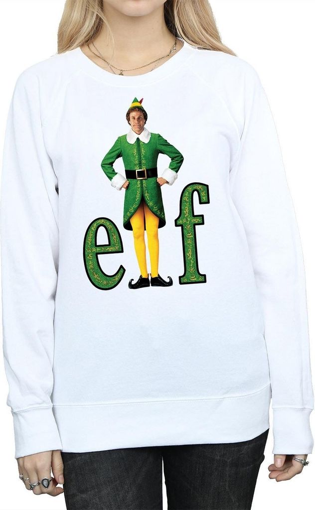 Elf - Sweatshirt für Damen BI5221 (XXL) (Weiß)