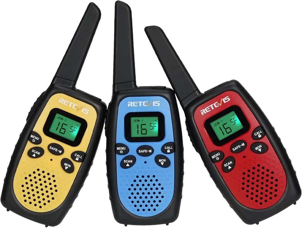Talkie-Walkie Enfants RT628S : Gardez le Contact en Toute Sécurité VOX