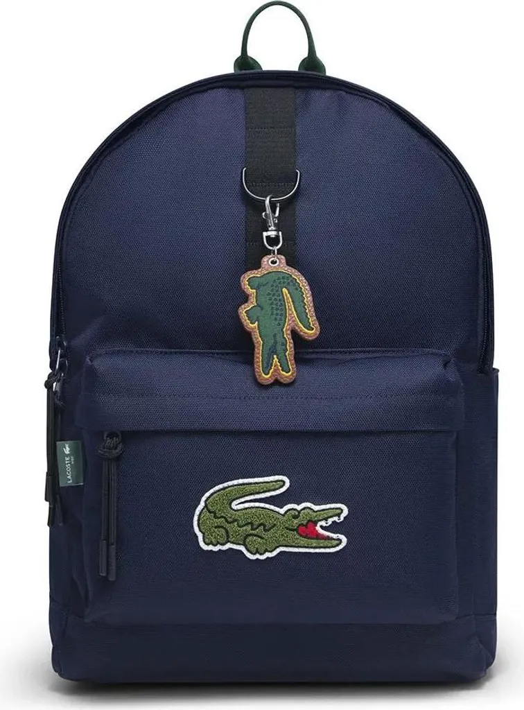 Sac à dos Lacoste Kids Core Solid bleu - Accessoire enfant taille unique